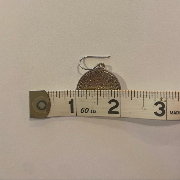 Anna Beck Concave Medallion Earrings - Picture 4 of 5